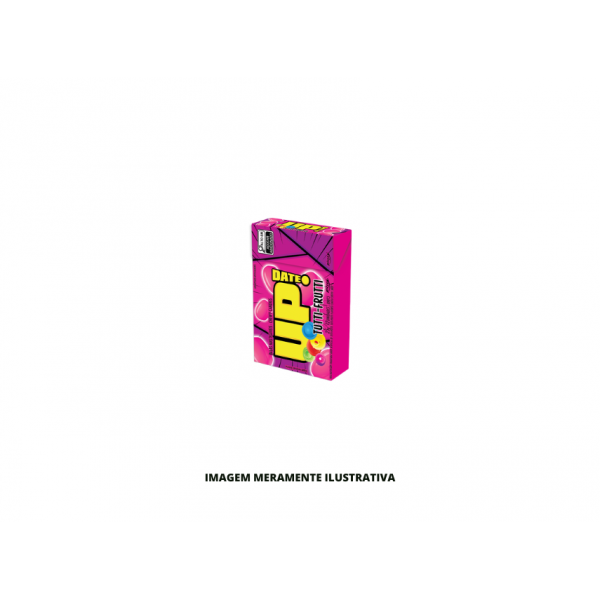 CONFEITO - RICLAN - 25g MASTIGAVEL UP TUTTI FRUTTI - DP12